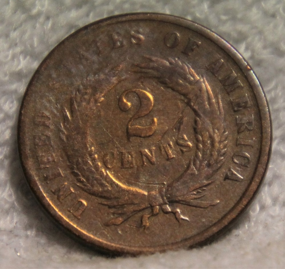 1867 two cent