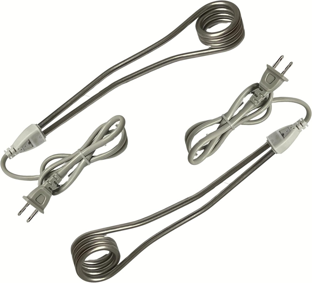 Electric Water Heater, Portable Heater, Stainless Steel Bucket 2Pc Pack