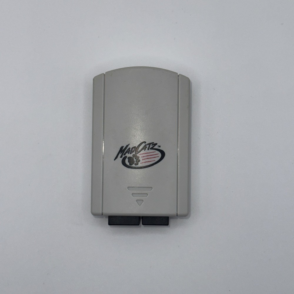 Mad Catz White Sega Dreamcast Memory Card