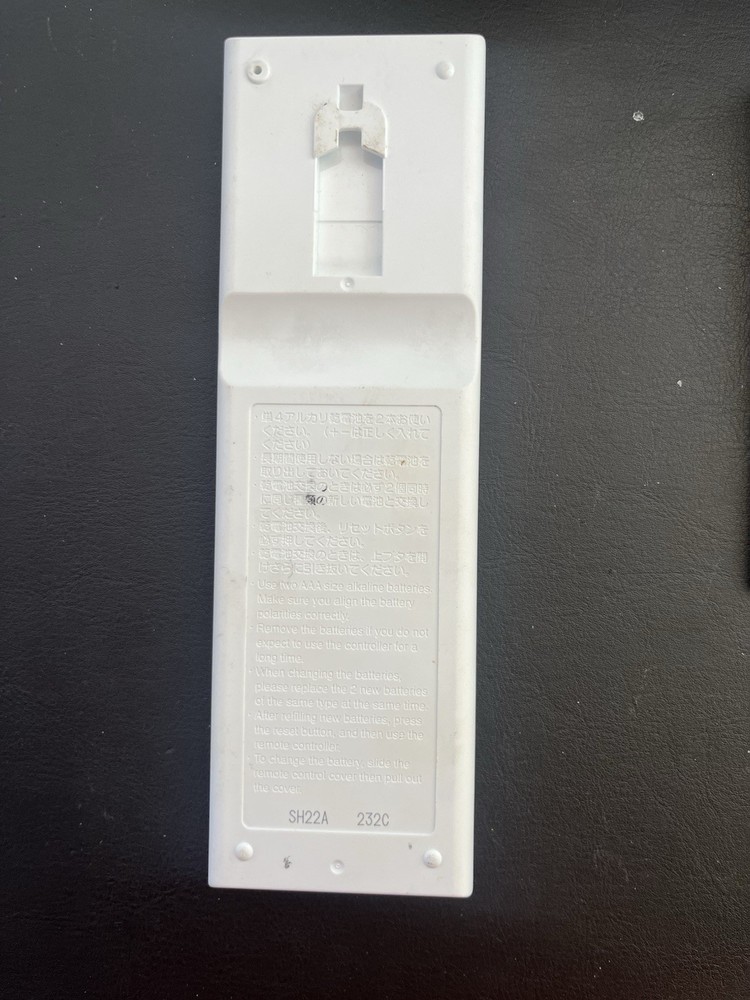Mitsubishi Electric Replacement Remote Controller SH22A