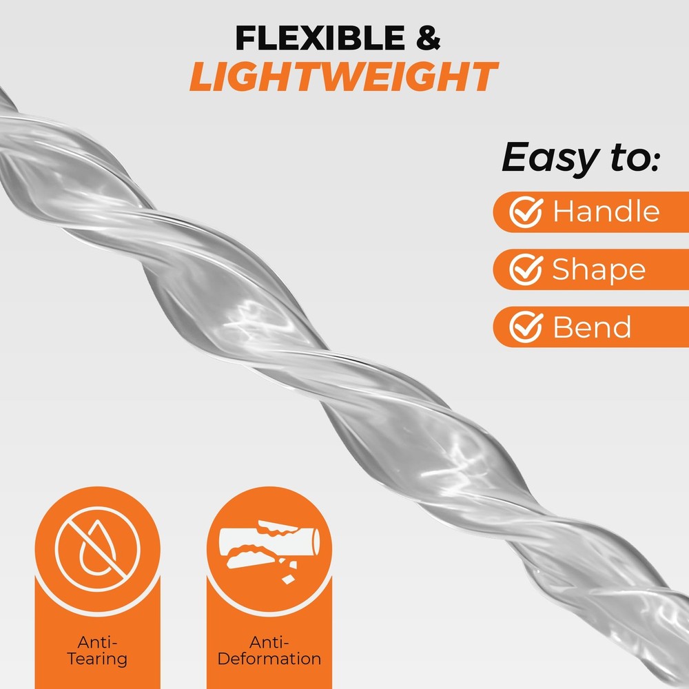 Proper Pour Clear Vinyl Plastic Tubing FoodGrade & Flexible PVC Tube for Be...