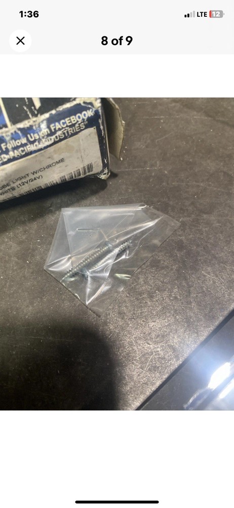 United Pacific 37236 Multi-Purpose Warning Light, 4 LED Warning Light, White LED