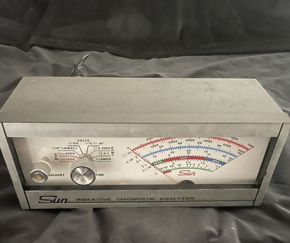 Sun Inductive diagnostic analyzer Untested pre-owned (parts only)