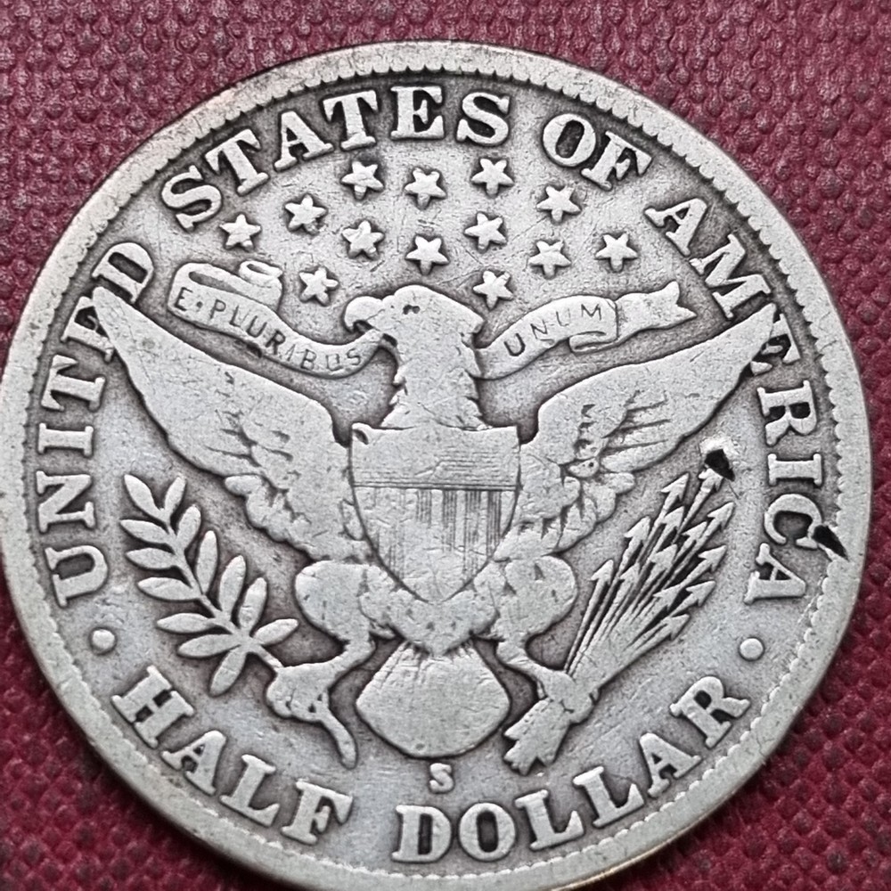 1909 S Barber Half Dollar 50c Better Grade #99635