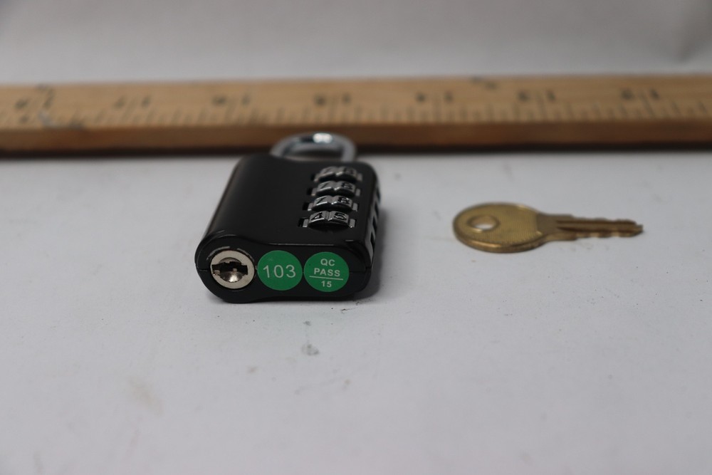 Black Combination Lock 103