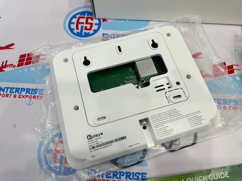 Qolsys IQ Panel 4 Wireless Smart Home Security Panel ( Battery Needs Replaced )