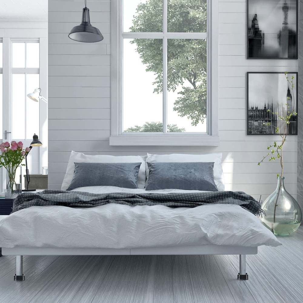 Furniture Bed Risers 16Pack Heavy Duty Black Stackable Square Raising Blocks