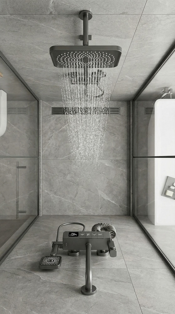 Premium Digital Rainfall Shower System