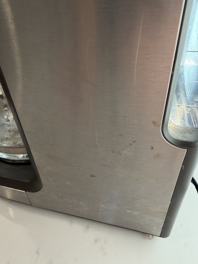 Calphalon 12 Cup Programmable Coffee Maker Stainless Steel Tested Works