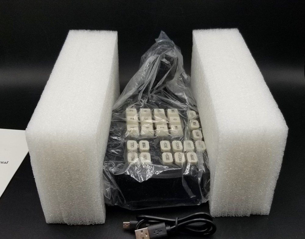 4D Speed Dome Keyboard Controller ~ Open Box ~ Never Used ~ Hotkey Control