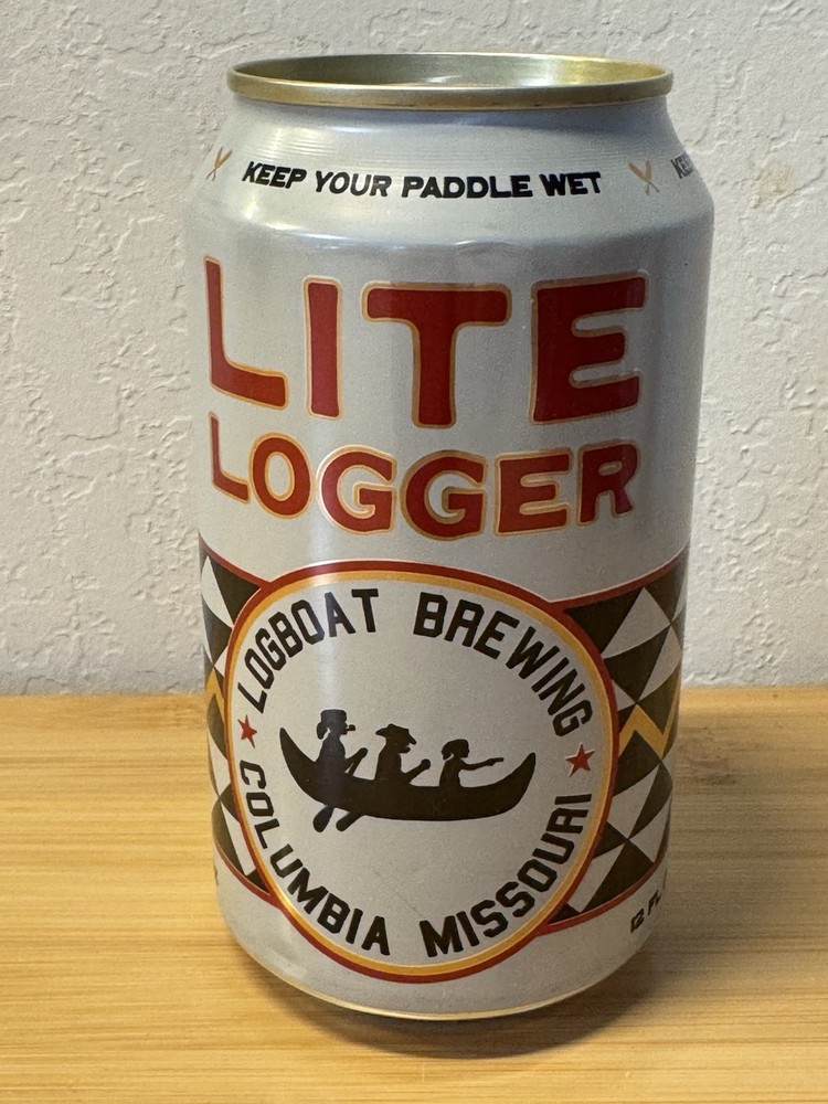 Logboat Lite Logger - Columbia, MO - Empty Beer Can Bottom Opened