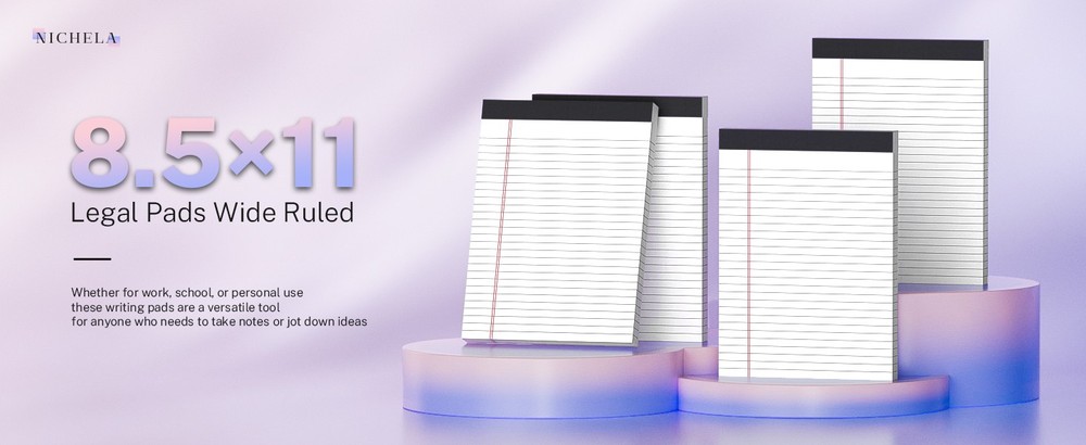 Legal Pads White Note Pads Notepad Micro Perforated Writing Pads