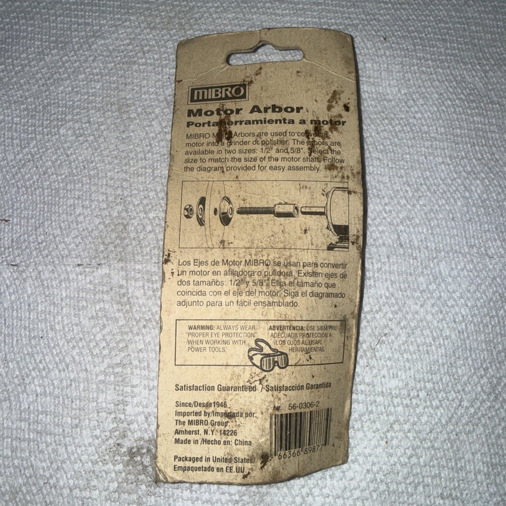 MIBRO Motor Arbor 1/2" #898771