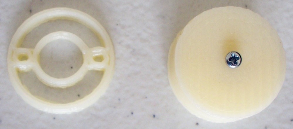 2pcs iSmartHome 3D Printed AAA to Size C Battery Adapters, Introductory Special