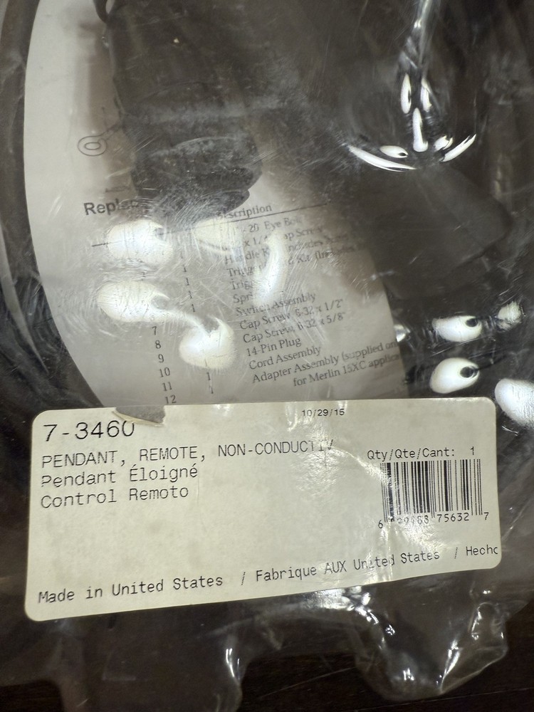Thermal Dynamics 7-3460 Remote Pendant Control Trigger