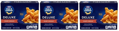 Kraft Mac & Cheese Deluxe Sharp Cheddar 3 Pack