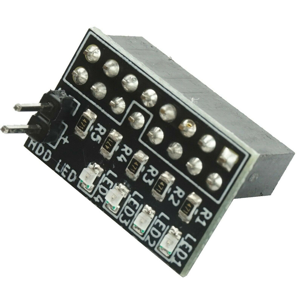 For Dell Optiplex 390, 3010, 3020 Motherboards Front Panel Header Adapter Kit