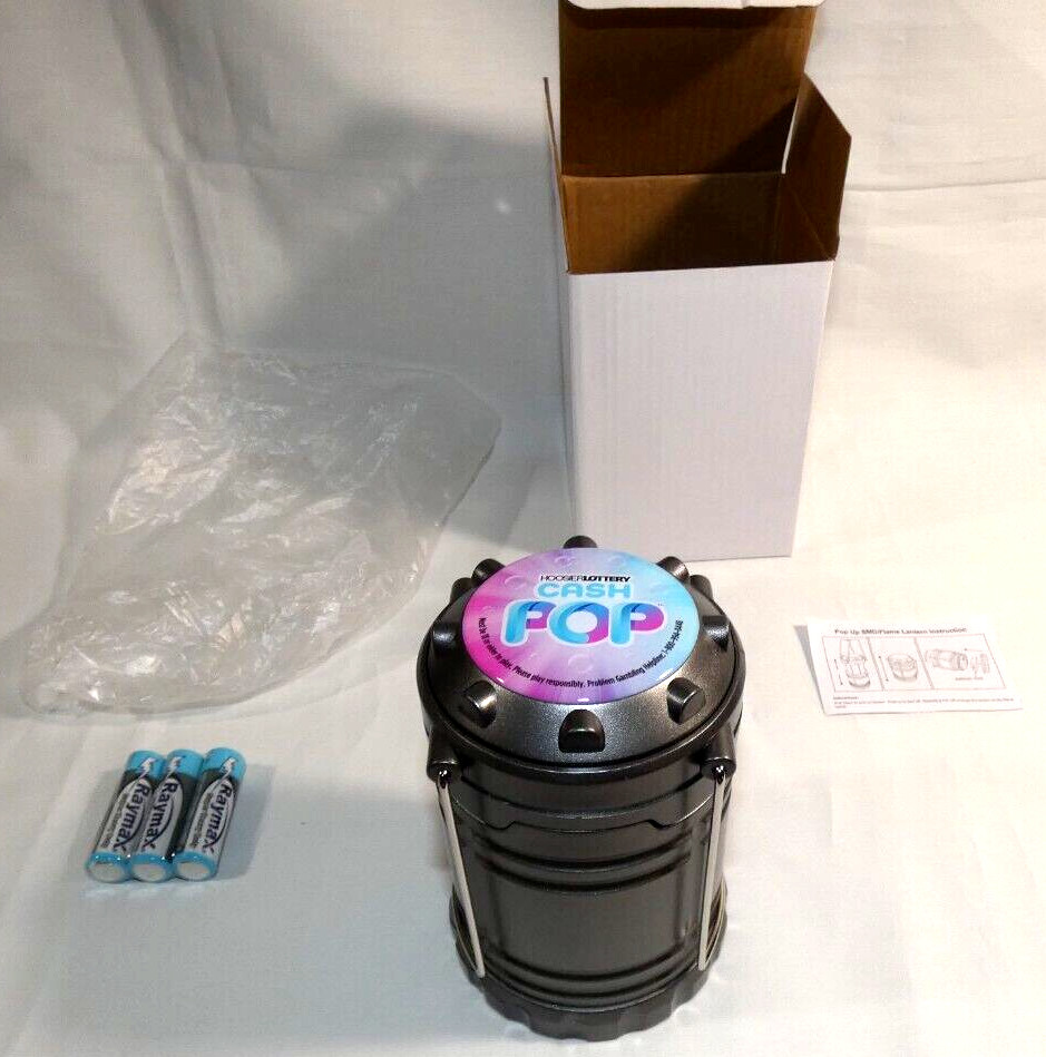 HOOSIER LOTTERY POP PROMOTION LANTERN