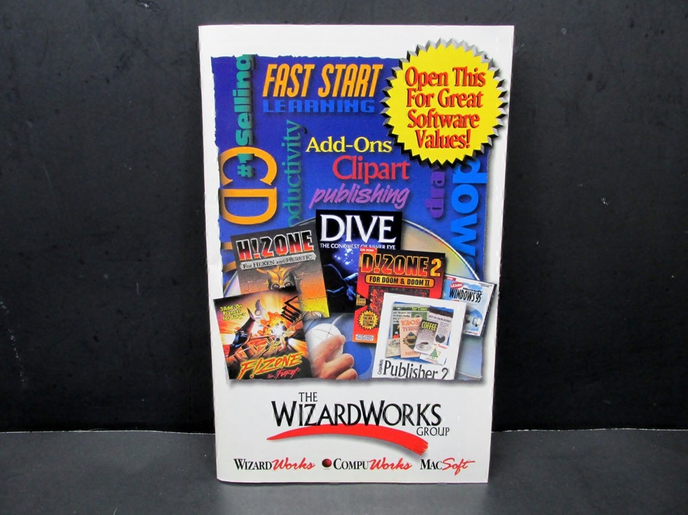 The WizardWorks Software Catalog, 1996 or 1997