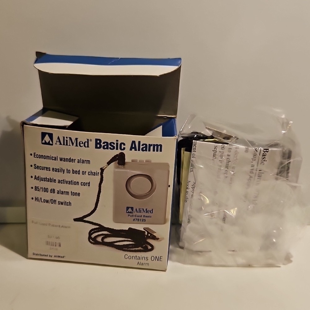 AliMed Pull-Pin Alarm Pull Cord Alarm NIB
