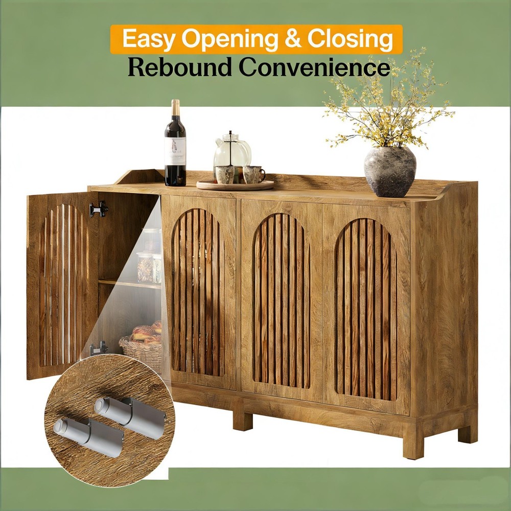 Sleek Sideboard Buffet,Storage Cabinet