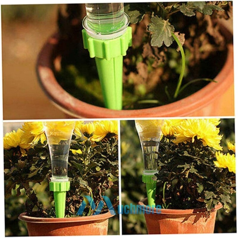 12Pcs Self Watering Spikes Automatic Irrigation Watering Drip System for Plants