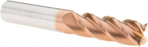 Accupro 3/4", 2-1/4" LOC, 3/4" Shank, 5" OAL, 4 Flute, Solid Carbide Square E...