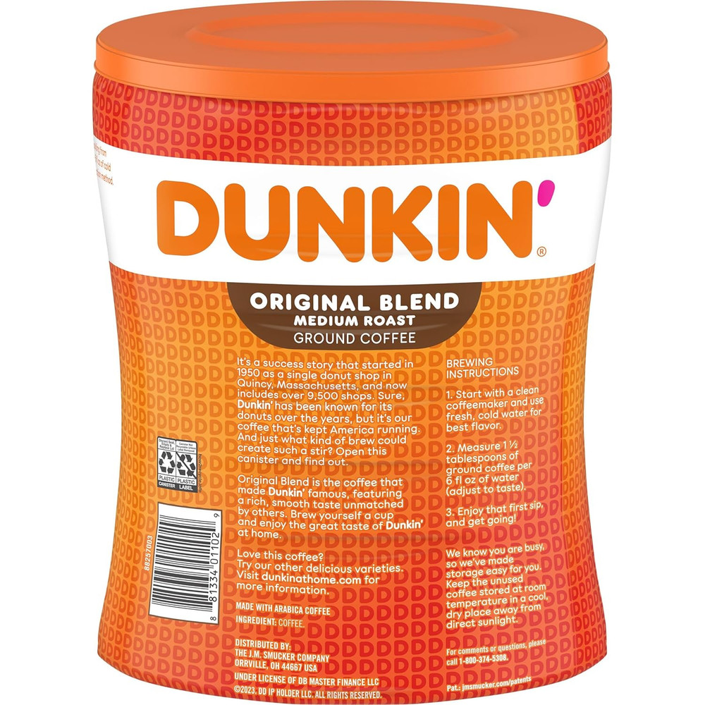 Original Blend Medium Roast Ground Coffee, 30 Ounce