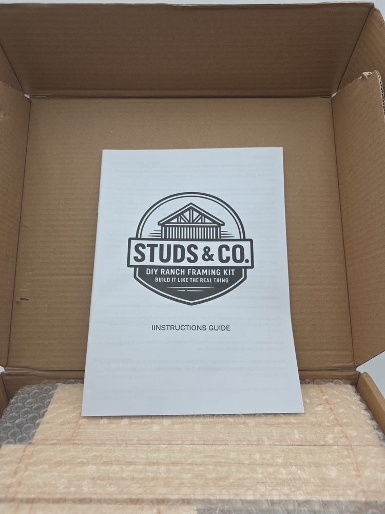 Studs & Co DIY Ranch Framing Kit 1:16