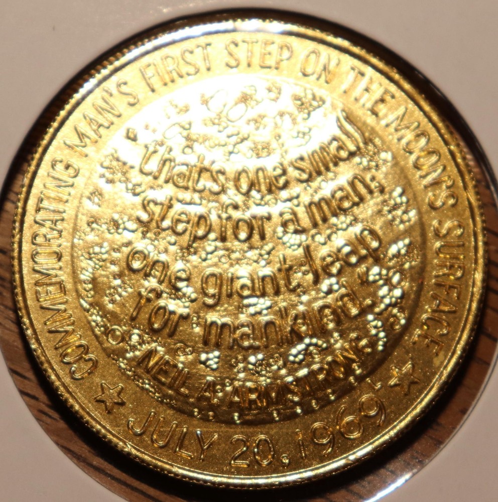 Apollo 11 Moon Landing Medal