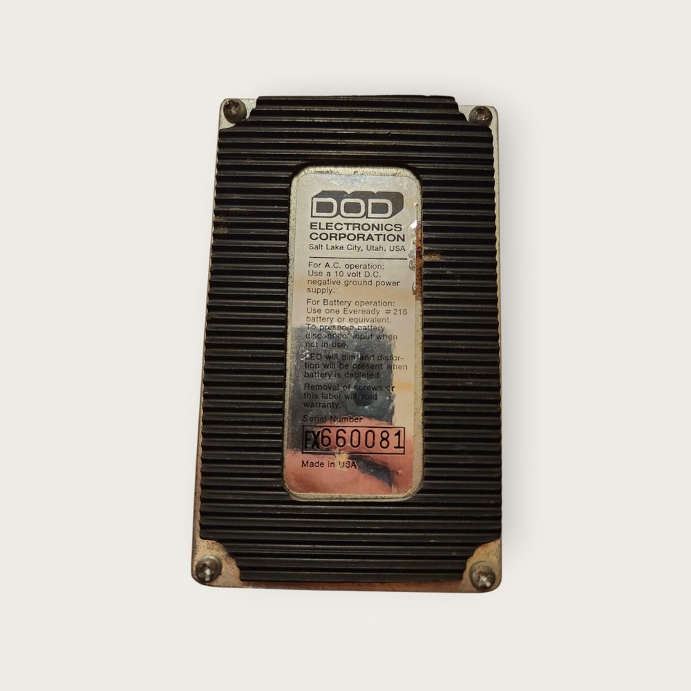 DOD FX62 Chorus Guitar Effect Pedal