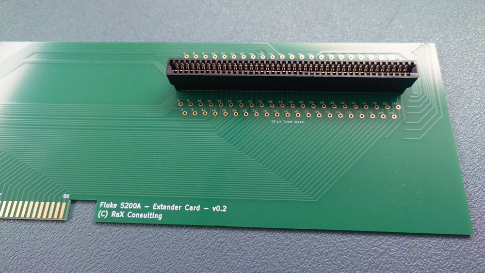 Fluke 5200A - extender card v0.2