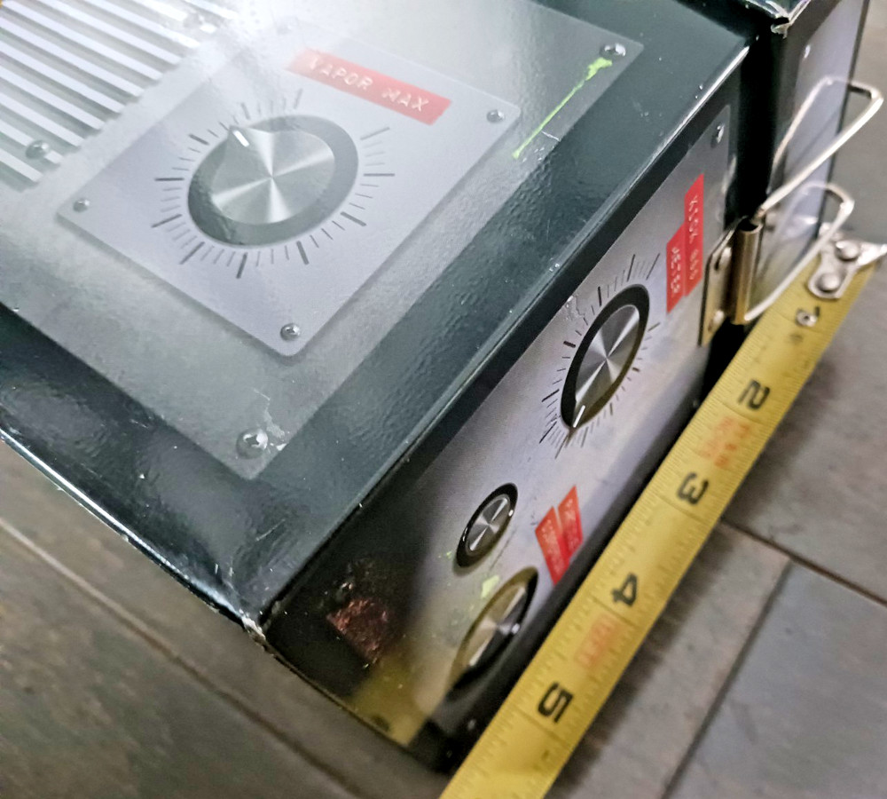 GHOSTBUSTERS GHOST TRAP TIN LUNCHBOX CONTAINER TOY BOX NICE!!!