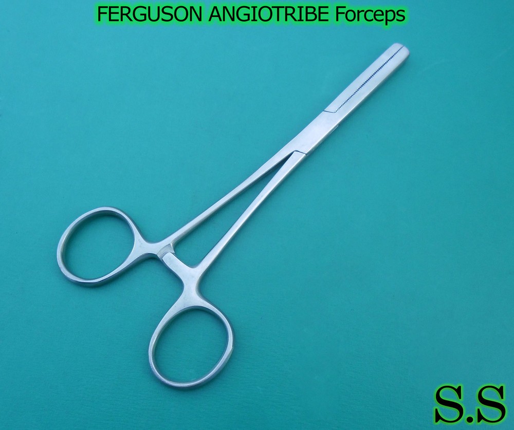 2- FERGUSON FORCEP 6.5" SURGICAL VETERINARY INSTRUMENTS