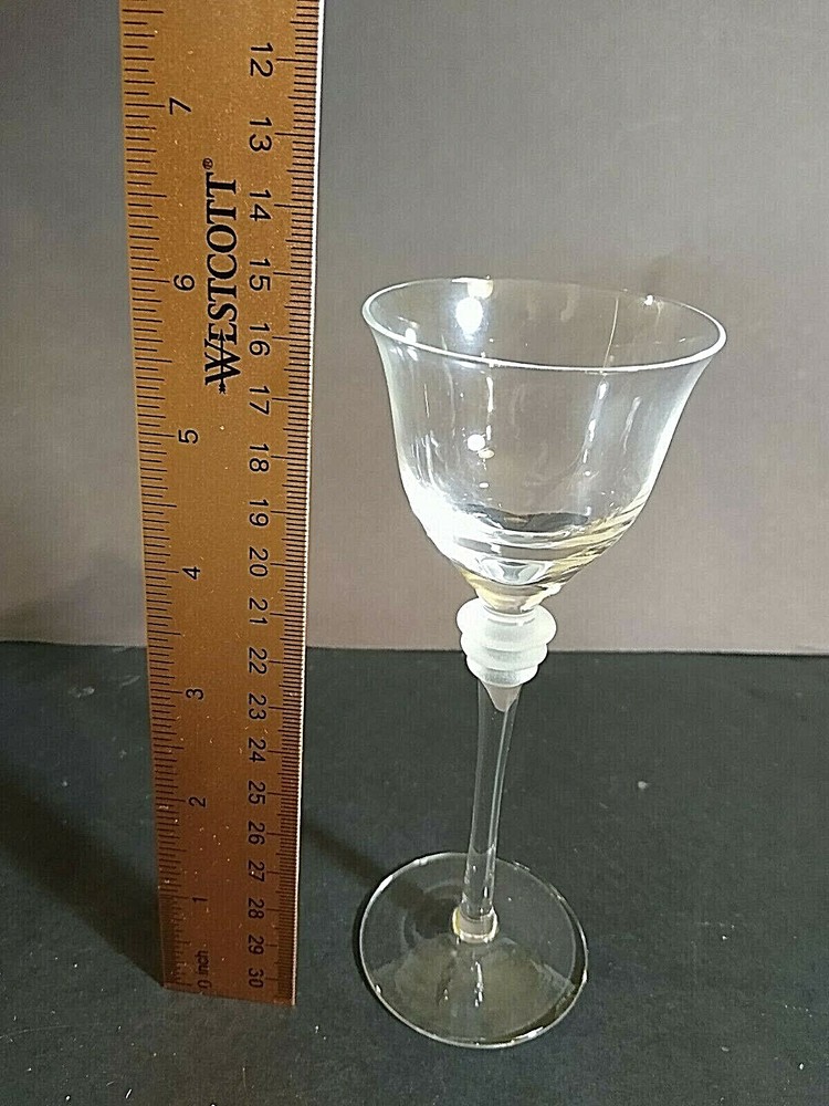 Mikasa Saturn crystal cordial glass