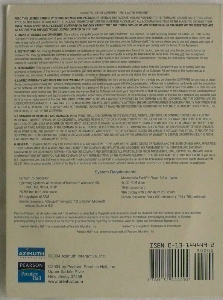 Interactive Solution to Accompany MCSE/MCSA Exam 70-270 WIndows XP Professional
