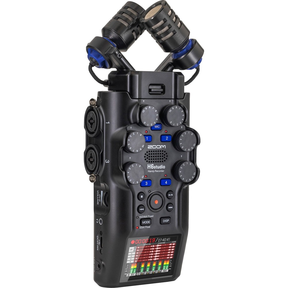 Zoom H6studio 8-Track 32-Bit Float Handy Recorder