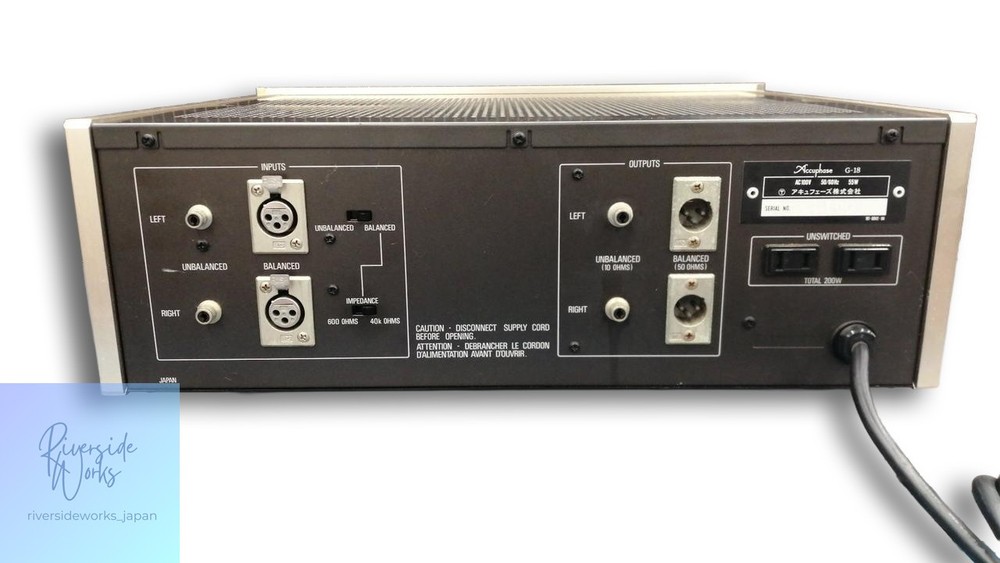 ACCUPHASE Graphic Equalizer G-18