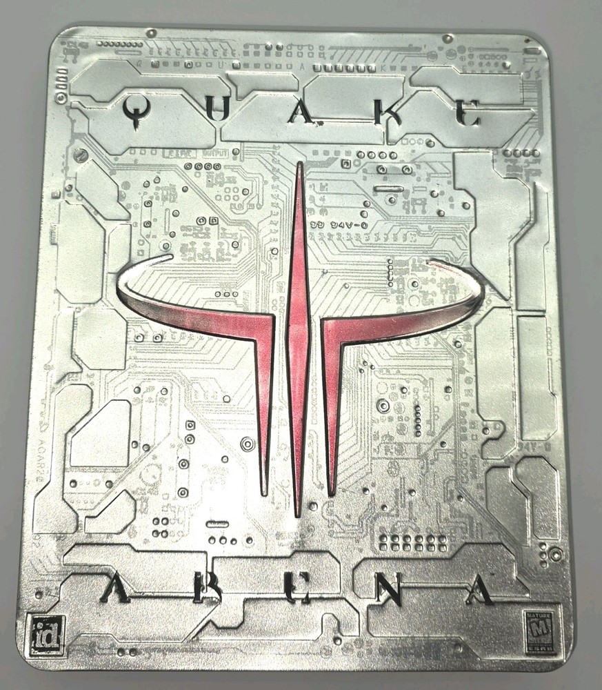 1999 Quake 3 III Arena PC CD-ROM Rare Linux Version
