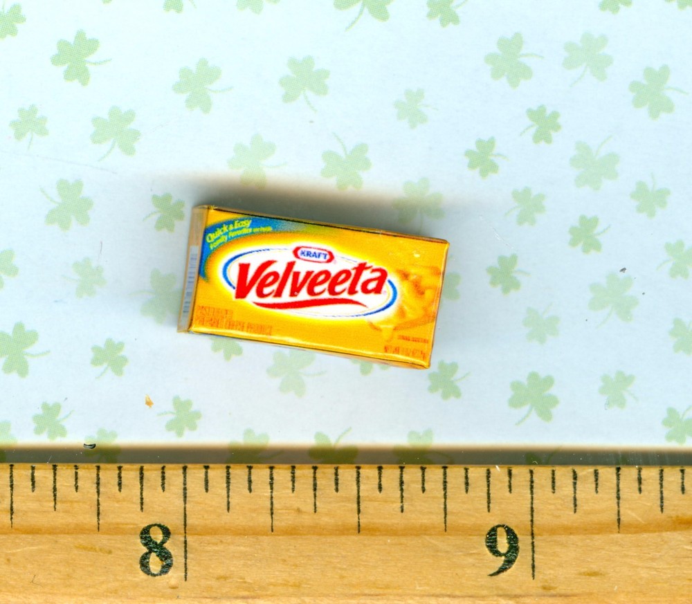 Dollhouse Miniature Size Cheese Box # V
