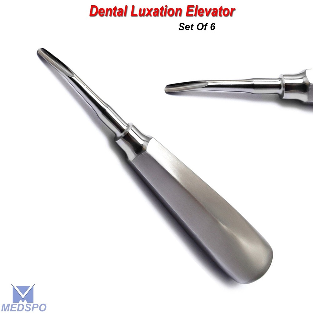 Surgical Tooth Loosening Root Luxation Elevators Root Extracting Instruments Kit