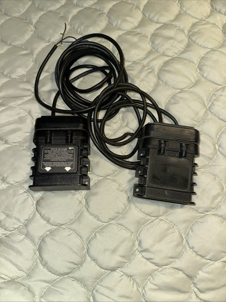 2 USED K40 Remote Radar Detector W/CABLE  QL4 G4M2