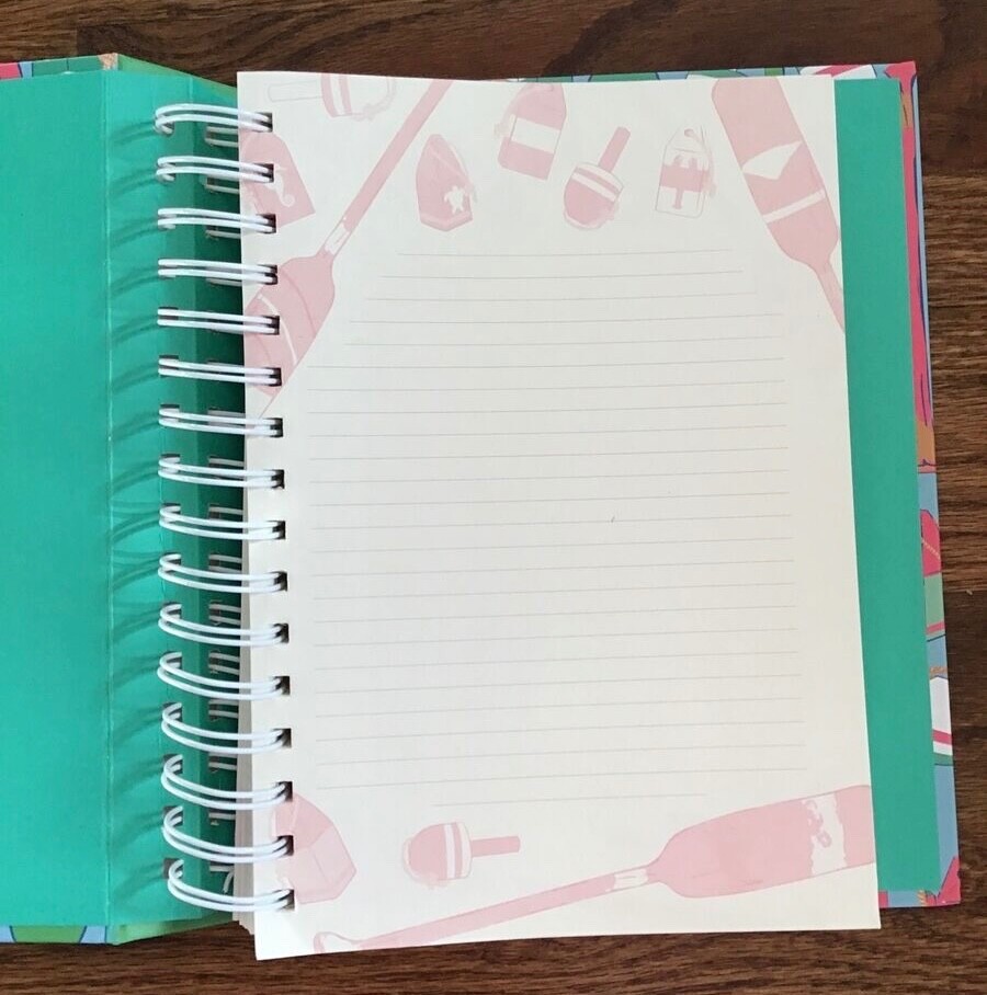 Simply Southern Paddle Print Spiral Bound Notebook