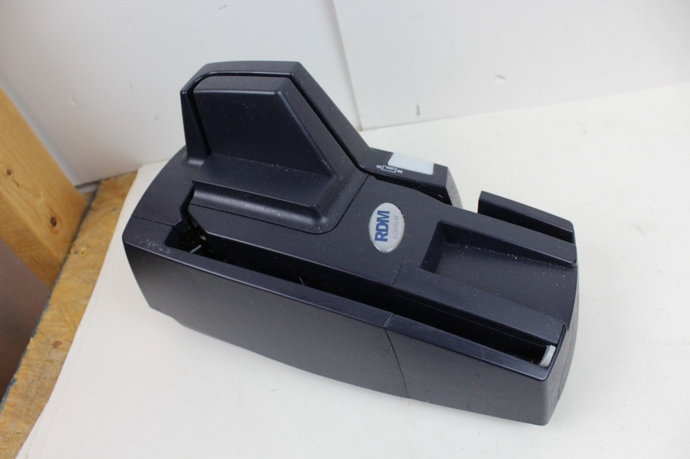 RDM EX9103F Deluxe Check reader scanner EC9100i AF w/ power cable