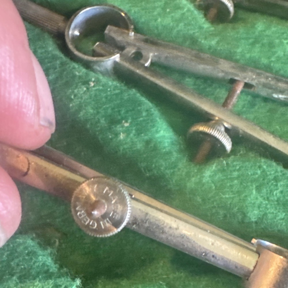 Stellar Precision Drawing Instruments DS4 Drafting Tool Set with Case