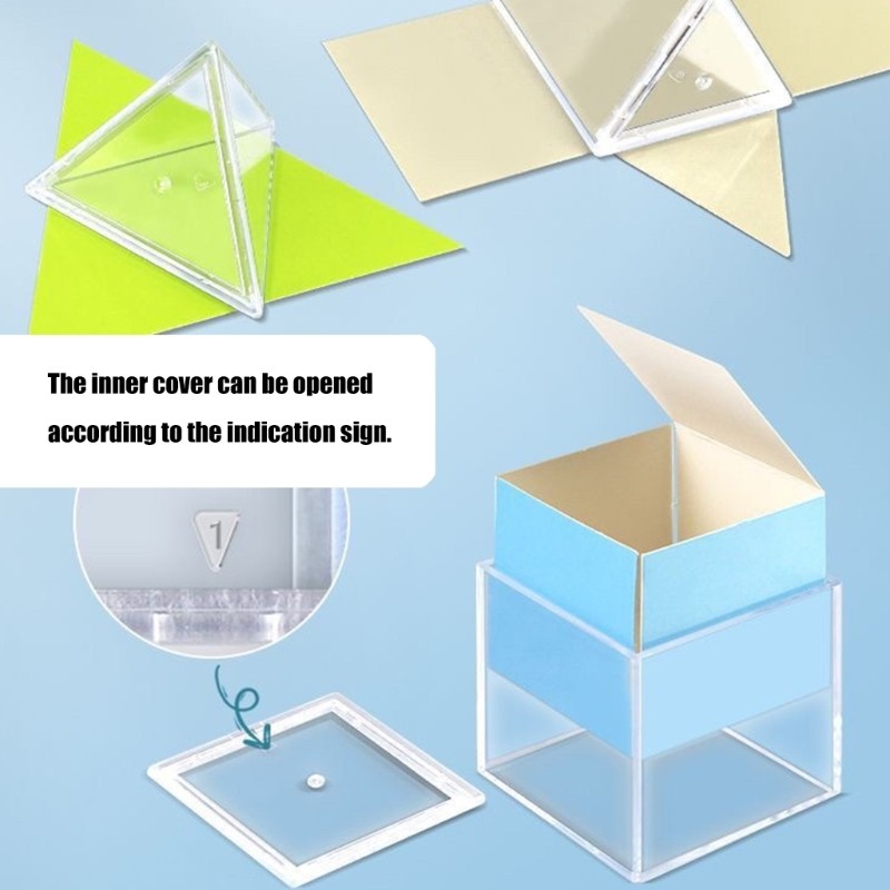 8Pcs Plastic Geometric Shape Models For Kids Learning And Spatial Thinking