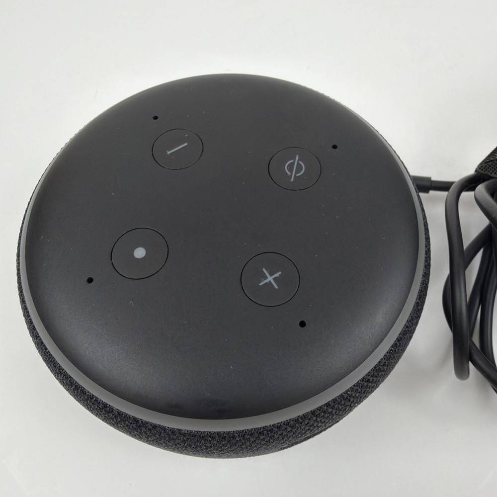 Amazon Echo Dot 3rd Generation (Model D9N29T) Smart Speaker - Charcoal WORKS