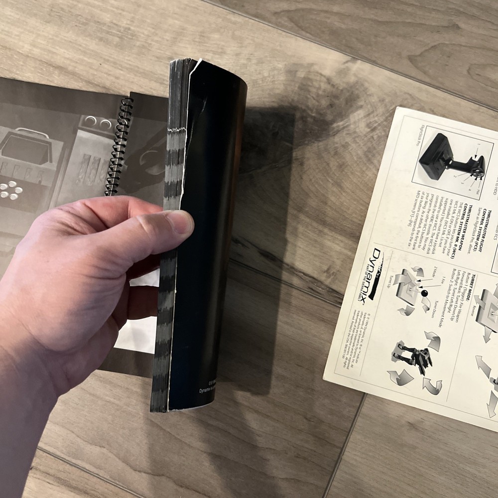 EARTHSIEGE COMPUTER GAME DYNAMIX SIERRA 1994 Manual / Tutorial + Ref Card Only