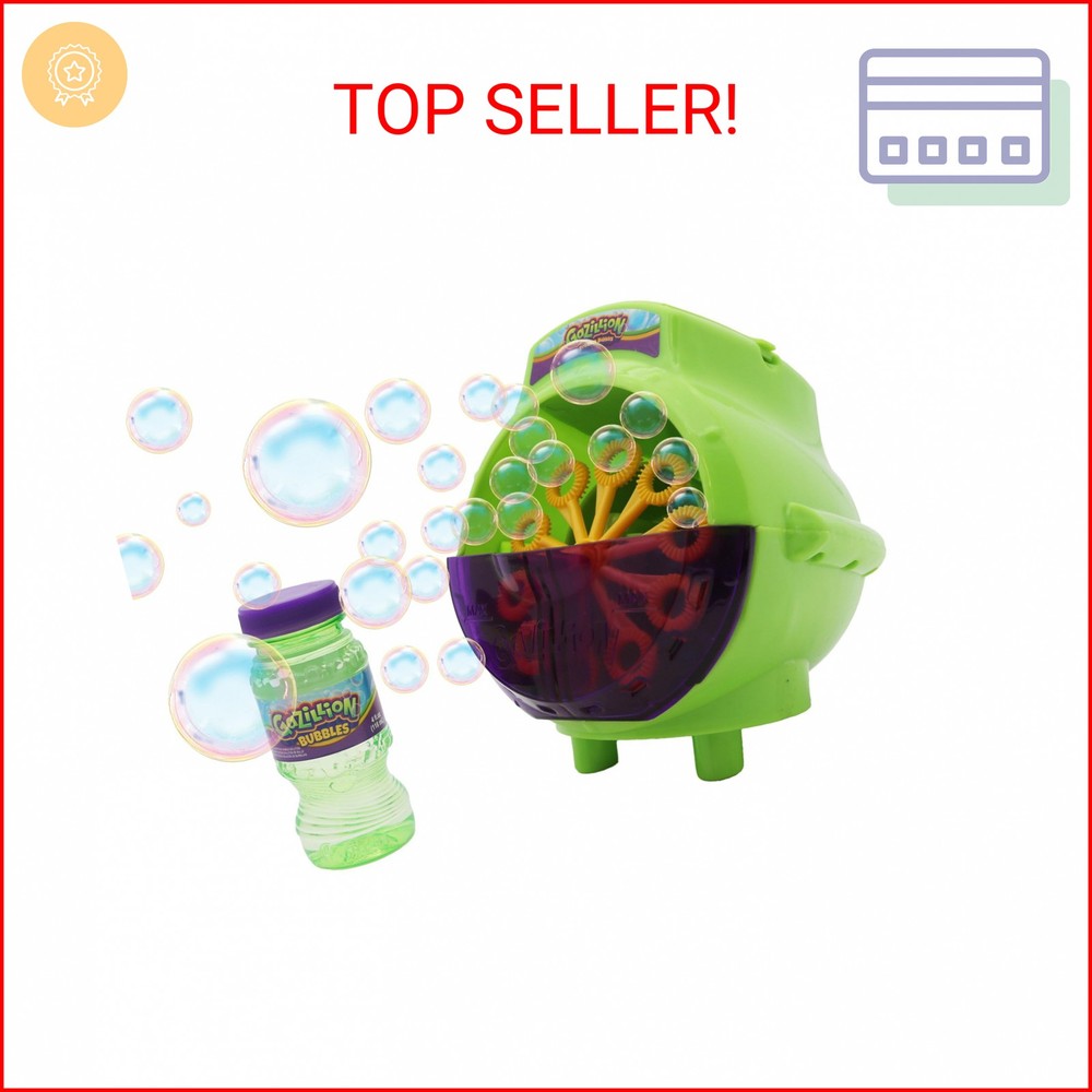 Gazillion Bubbles, Hurricane Bubble Making Machine - Portable Bubble Maker - Ins