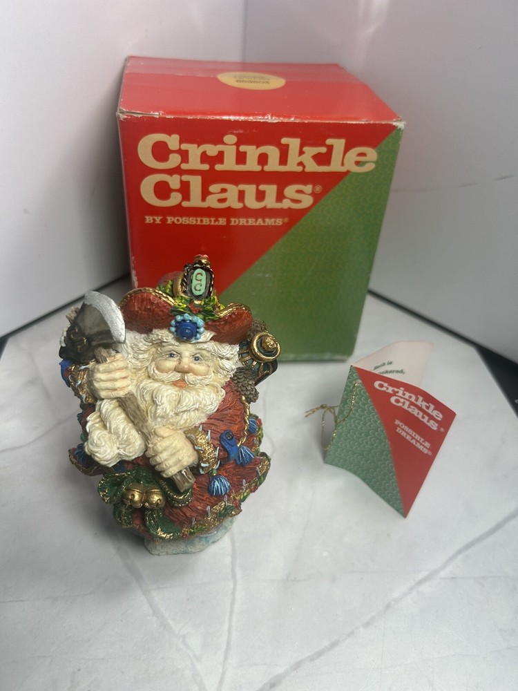 CRINKLE CLAUS POSSIBLE DREAMS 1996  * CRINKLE FIREMAN* 659503